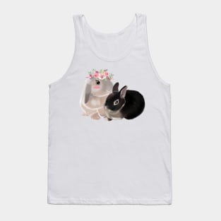 Bailey Sean Rabbit _ Bunniesmee Tank Top